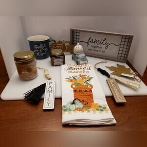 Cottage Core Farmhouse‎ 10 piece lot/bundle Fall home inspirational p…